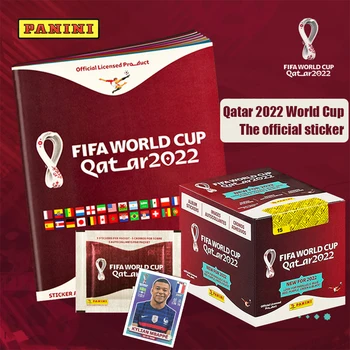 Панини Катар 2022 световното Първенство По футбол Официалната Колекция от Стикери Книга Лимит Футболна Топка Звезда Стикер Скоростна Футболна Звезда Стикер Книга Набор от