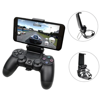 Поставка За Мобилен Мобилен Телефон За PS4 Определяне на Контролера Ръкохватка За PlayStation 4 Геймпад За Samsung S8 S9 Скоба Притежателя