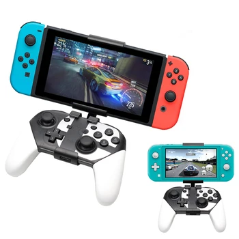 Поставка За Монтиране на превключвател Контролер Ръкохватка За Nintendo Switch LiteConsole Геймпад За NS Скоба Притежателя