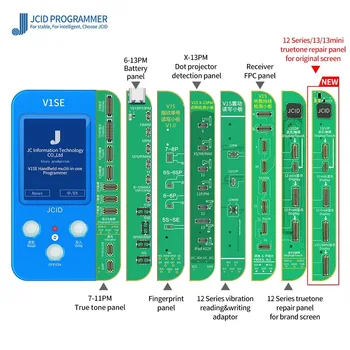 Програмист Jc v1se 8 in1 За iPhone Версията на серия 13 Телефон True Tone Здравето на батерията Face ID Ремонт на Пръстови Отпечатъци