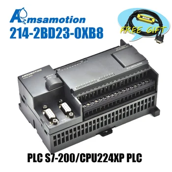 Промоция!!! Amsamotion PLC S7-200CN CPU224XP 14И/10O 2AI 1AO AC/DC/RLY 6ES7 214-2BD23-0XB8 с кабел PPI Безплатно