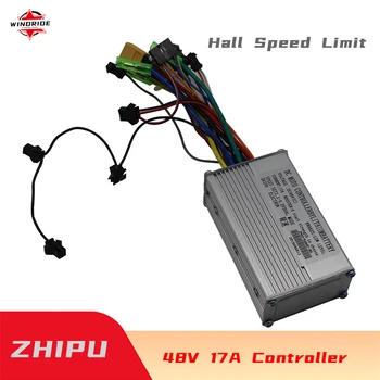 Регулатор за Ограничаване на скоростта Zhipu Електрически Скутер 48V 17a Контролер на Двигателя Хол Източник на Захранване Лампа Функция на Педала на Газта Конектор