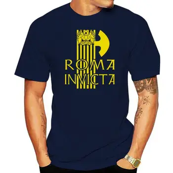 Римска Rom Spqr Рома Италия Тениска Базова Евтина Новост Реколта Мъжка Тениска Мъжка Мода, Индивидуални Хип-Хоп Върховете Пролет 2022