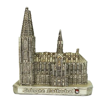 Ръчно изработени Кьолн Катедралата, Германия Статуя на Творчески Занаяти, изработени От Смола Туризъм Сувенирни Подаръци Колекция аксесоари за Дома