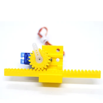 Серво 9 грама Arduino Образователен Комплект Наука Линеен Робот Ръка Изобретение Сам Обзавеждане Експеримент Децата Пълен Набор от