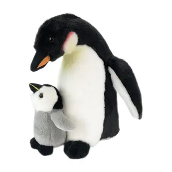 Сладък плюшен играчка с пингвин, удобни за децата за Коледа, Свети Валентин