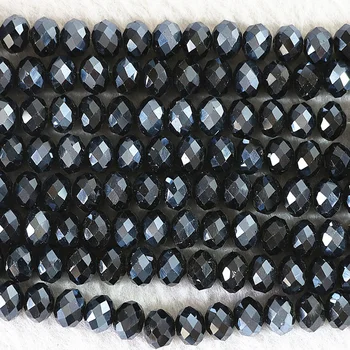Смесени цветове 8*10 мм и 70 бр./направление rondelle Австрия фасетиран кристал стъклени мъниста за бижута свободни распорные аксесоари B672