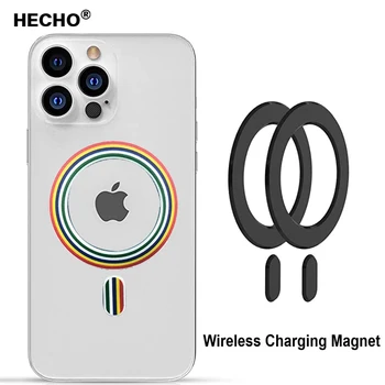 Стикер за телефон Magsafe За iPhone 12 Pro Max Калъф Със Силно Магнитно Магнитно покритие на Безжична кабел за зареждане Магнит За iPhone 11 Xr Xs 8 7