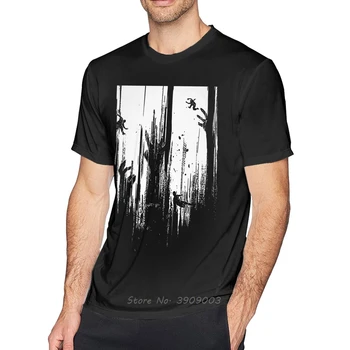 Тениска Dying Light Тениска Dying Light Памучен Тениска С Къс Ръкав С Модерна Графична Тениска Размер Плюс