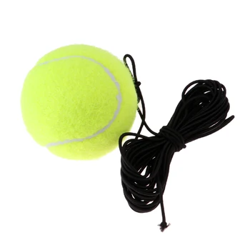 Тренировъчен Топка за Тенис на Въже, Разменени Симулатор за Въже, зелен