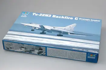 Тромпетист 01656 1/72 Tu-22M3 Backfire C пластмасов модел комплект