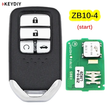 Универсален ZB10-4 Start KD Smart Key дистанционно управление за KD-X2 KD Автомобилен Ключ Дистанционно Смяна на Интересите на над 2000 модели