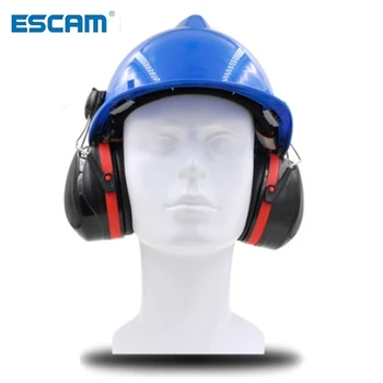Ушни съединители ESCAM Защита на Ушите Индустриална Защита от шума Защита на Слуха Използването на Звуконепроницаемых Слушалки на Каската