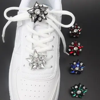 Цветни Скъпоценни Камъни Окачване За Обувки Модерен Висулки, Кристали За Маратонки Подарък на едно Момиче Украса за обувки САМ връзките на Обувките Ключалката обувки аксесоари
