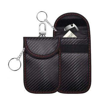 Чанта Фарадей Ключодържател Кола Протектор Блокиращите Сигнали RFID Блокиращ Сигнал Калъф Защита от Взлом Носене Чантата за Автомобилни Ключове