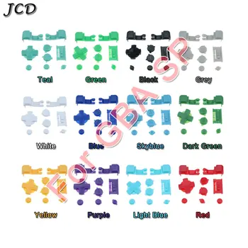 Комплект разноцветни бутони JCD за GameBoy Advance SP За GBA SP Full A B Изберете Старт Включване и Изключване на захранването на Бутона L R D Pad
